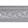 Afd Grey With Silver Chair Rail 94 Inch