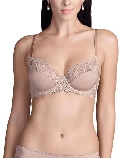 Affinitas Intimates Nicole Wire Bra In Nude In Beige