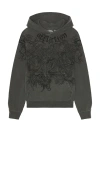 Affliction Angels Hoodie In Green