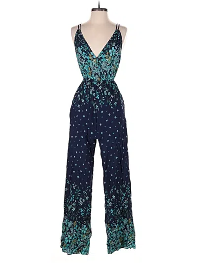 Pre-owned Affliction Casual Dress In Blue