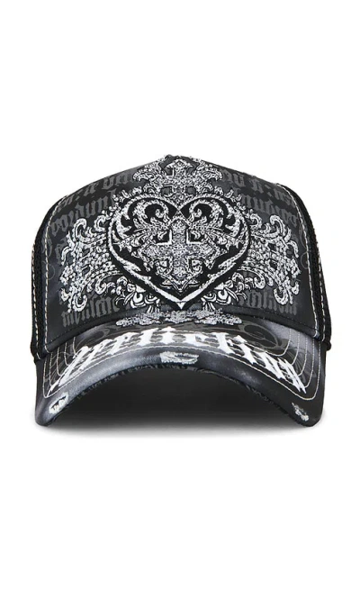 Affliction Ink Hat In Black