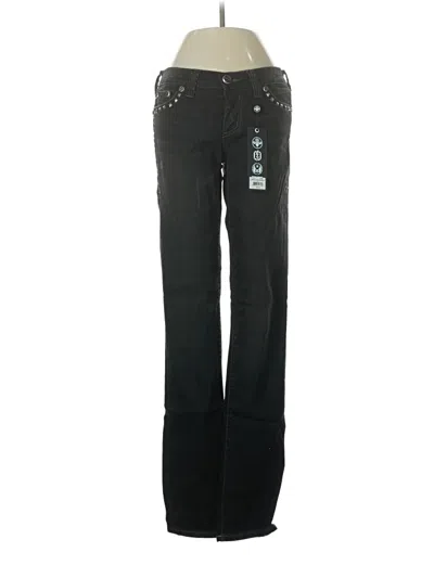 Pre-owned Affliction Jeans In Black