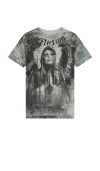 Affliction Mourning Tee In Gray