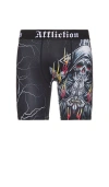 Affliction Phantom Fire Boxer Brief In Black