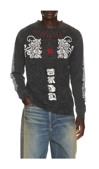 Affliction X Fuerza Regida Historia Long Sleeve Tee In Gray