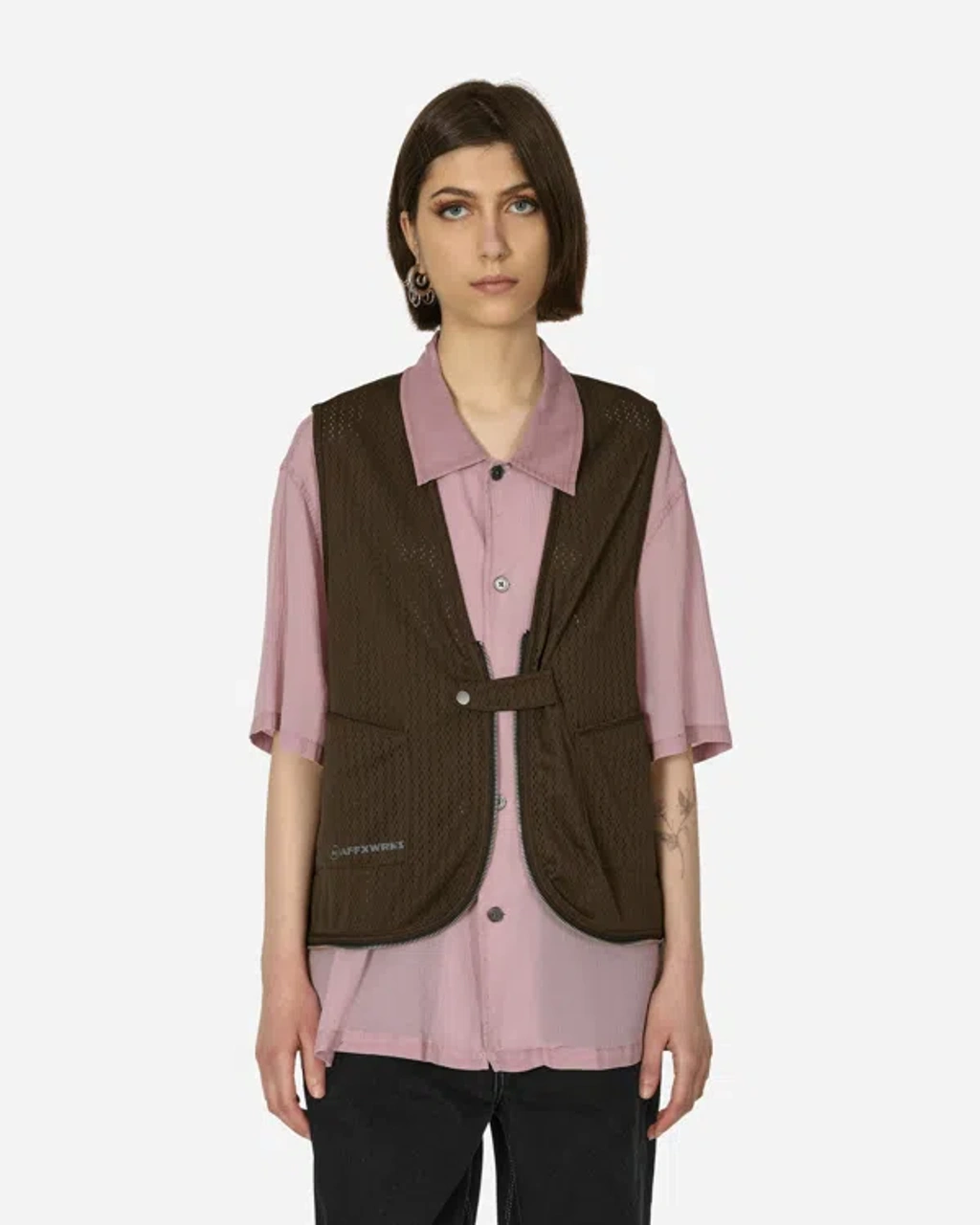 ウォーキング・ランニングウェア AFFXWRKS Bag Vest Olive Drab Affxwrks Bag Vest Olive Drab In Green | ModeSens