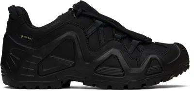 Affxwrks Black Lowa Edition Zephyr Gtx Mid Sneakers In Heblk