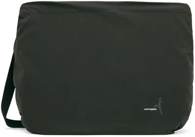 Affxwrks Gray G-hook Bag In Black