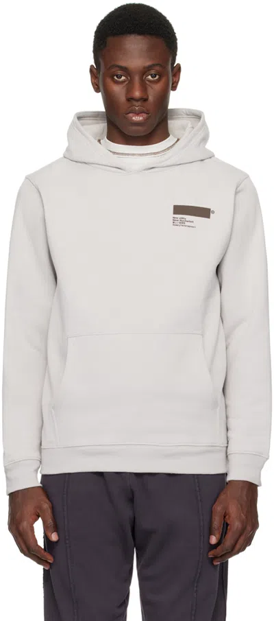 Affxwrks Gray Standardised Hoodie In Mineral Grey