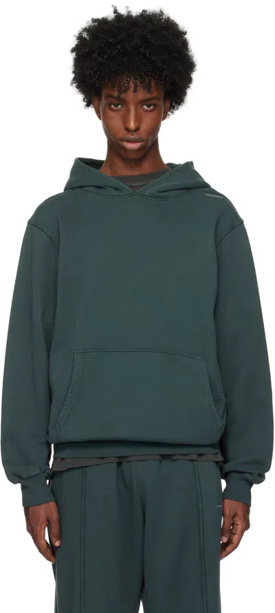 Affxwrks Green Wrks Hoodie In Fogr