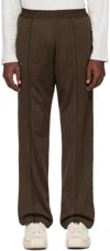 Affxwrks Khaki & Red Wrks Sweatpants In Olive Drab