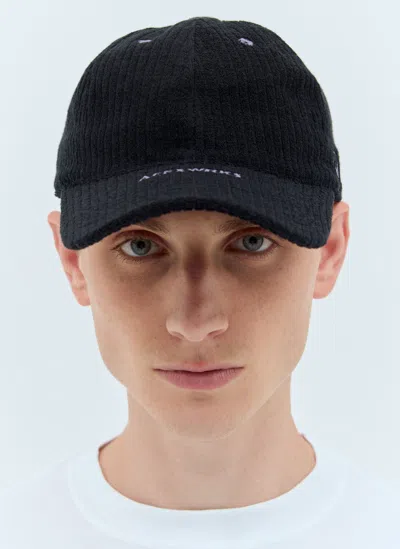 Affxwrks Logo Embroidery Baseball Cap In Black