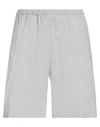 Affxwrks Man Shorts & Bermuda Shorts Light Grey Size Xl Cotton, Elastane, Nylon