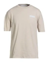 Affxwrks Man T-shirt Beige Size L Cotton In Neutral