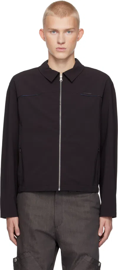 Affxwrks Purple Lit Blouson Jacket In Sipu