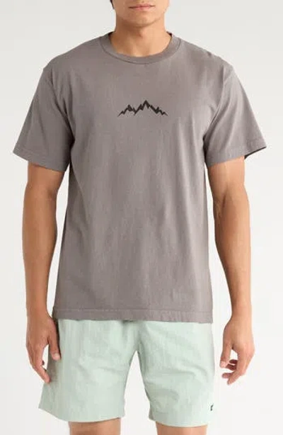 Afield Out Alp Graphic T-shirt In Gray