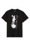 Afield Out Formation Graphic T-shirt In Black