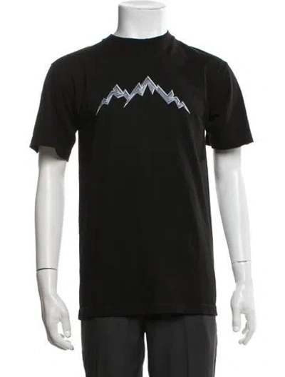 Pre-owned Afield Out Graphic Print Crew Neck T-shirt W/ Tags In Black