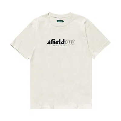 Pre-owned Afield Out Invigorate T-shirt 'bone' | Cream | Men's Size S