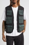 Afield Out Langley Multipocket Vest In Black