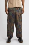 Afield Out Paisley Utility Pants In Green