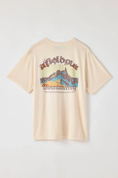 Afield Out Stone Graphic Tee In Ivory, Men's At Urban Outfitters In Neutral