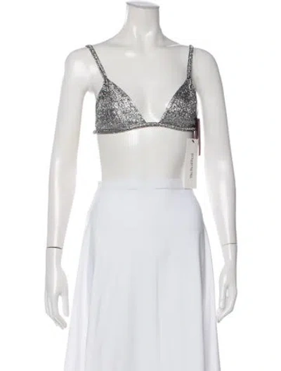 Pre-owned Aflalo Cashmere V-neck Sports Bra W/ Tags In Multi