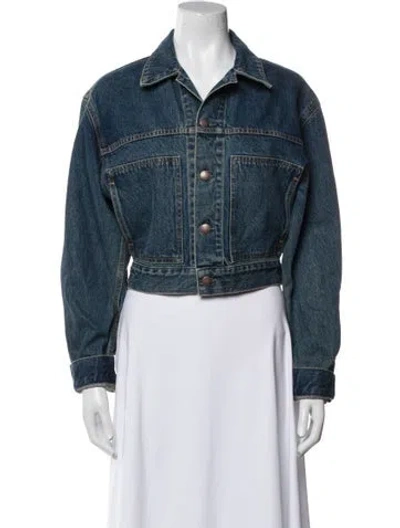 Pre-owned Aflalo Denim Jacket In Blue