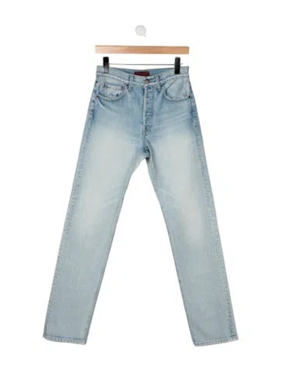 Pre-owned Aflalo High-rise Straight Leg Jeans In Green
