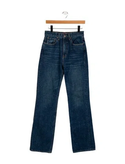 Pre-owned Aflalo High-rise Wide Leg Jeans In Blue