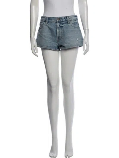 Pre-owned Aflalo Mini Shorts In Blue