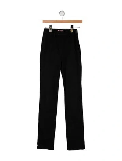 Pre-owned Aflalo Straight Leg Pants In Black