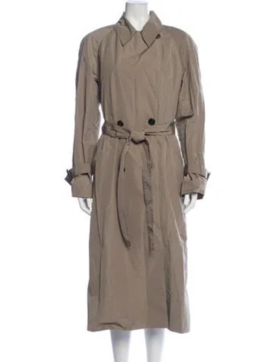 Pre-owned Aflalo Trench Coat In Neutral