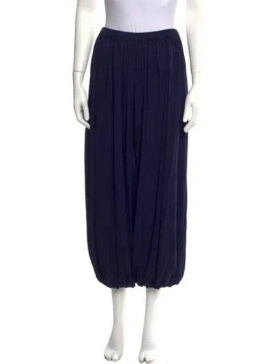 Pre-owned Aflalo Wide Leg Pants In Blue