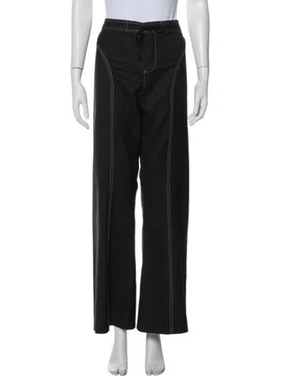 Pre-owned Aflalo Wool Wide Leg Pants W/ Tags In Black
