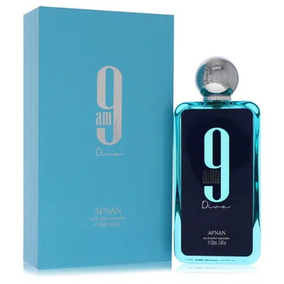 Afnan 2pcs Combo  9am Dive By  Eau De Parfum Spray 3.4 oz Men In Multi