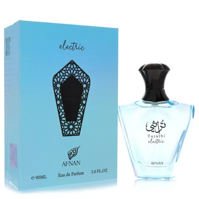 Afnan 2pcs Combo Gift Set  Turathi Electric By  Eau De Parfum Spray (unisex) 3.0 oz For Men In Multi