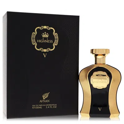 Afnan 2pcs Combo Gift Set Her Highness Black By  Eau De Parfum Spray 3.4 oz For Women In Multi