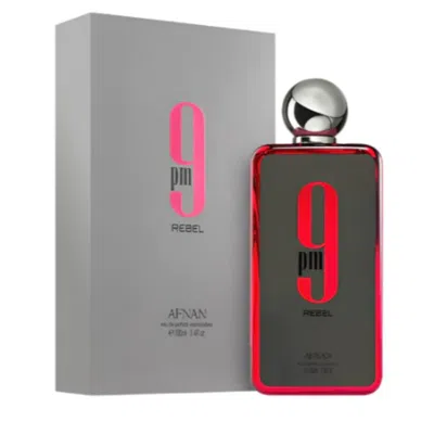 Afnan 9 Pm Rebel Eau De Parfum 3.4 oz In Multi