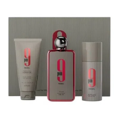Afnan 9pm Rebel 3pcs Edp Gift Set 6290171077152
