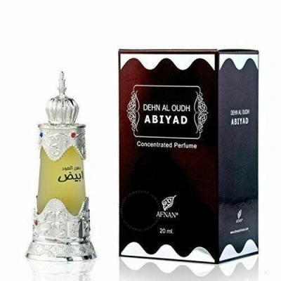 Afnan Concentrated Perfume Oil Dehn Al Oudh Abiyad Edp Oil 0.67  oz Fragrances 6290171000129 In N/a