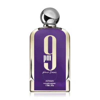 Afnan Ladies 9pm Pour Femme Edp Spray 3.4 oz (tester) Fragrances 0000950039681 In White