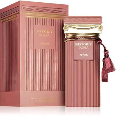 Afnan Ladies Historic Doria Pink Edp Spray 3.4 oz (tester) Fragrances 000950039647 In Ink / Lemon / Orange / Pink