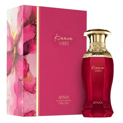 Afnan Ladies Kiaana Vibes Edp Spray 3.3 oz Fragrances 6290171077558 In Transparent