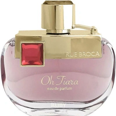 Afnan Ladies Rue Broca Oh Tiara Ruby Edp Spray 3.4 oz Fragrances 6290171010180
