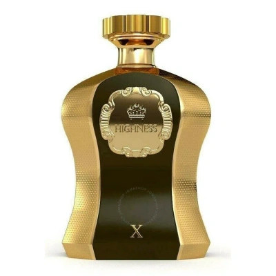 Afnan Men's Highness X Brown Edp Spray 3.4 oz (tester) Fragrances 0000950039656 In Black / Brown