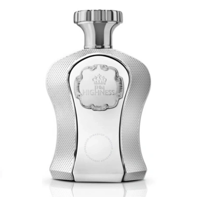 Afnan Men's His Highness White Edp Spray 3.4 oz Fragrances 6290171002222 In Violet / White