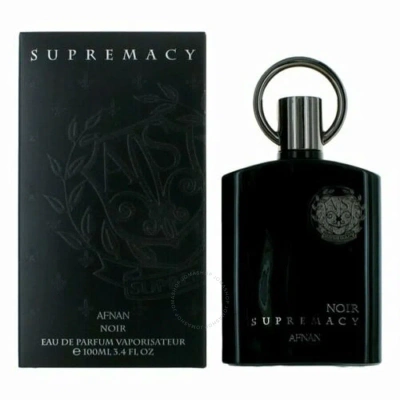 Afnan Men's Supremacy Noir Edp 3.4 oz Fragrances 6290171001614 In N/a