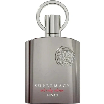 Afnan Men's Supremacy Not Only Intense Exdp 5.0 oz Fragrances 6290171072775 In Black