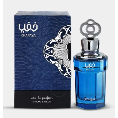 Afnan Men's Zimaya Khafaya Blue Edp Spray 3.4 oz Fragrances 6290171074151